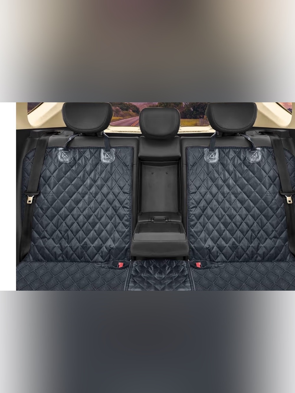 Brand New! Waterproof Car Seat Cover - Universal Quilted Rear Seat Protector